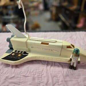 ❤ 1979 Alpha probe with Astronaut lights & sound work Vintage Fisher Price
